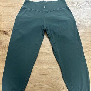 Lululemon High Rise Align Jogger- Sage Green, Size 12